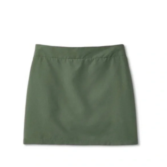 Kona Sol Green Swim Skirt L - Picture 4 of 5